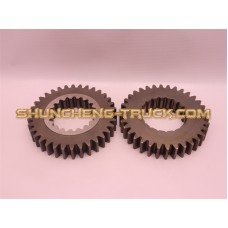 Шестерня КПП HW18709 вторичного вала 3 передачи Z= 34 (оригинал)