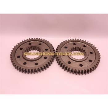 Шестерня КПП HW19710 вторичного вала 1 передачи Z=48 (оригинал)