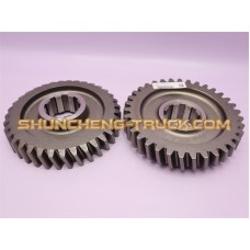 Шестерня HOWO ведомая среднего моста Z = 35 (оригинал)