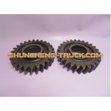 Шестерня SHAANXI F2000 среднего моста ведомая Z = 26