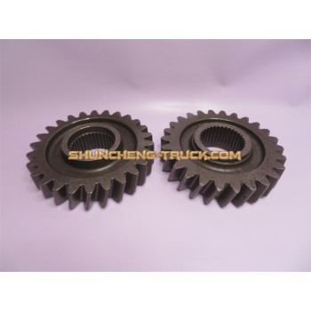 Шестерня SHAANXI F2000 среднего моста ведомая Z = 26